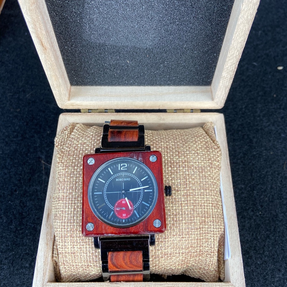 BOBO bird luxury design wooden watch